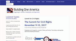 Desktop Screenshot of buildingoneamerica.org